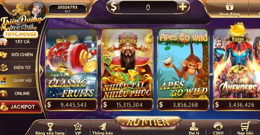 Các loại trò chơi Slot đa dạng tại f1686 đăng nhập